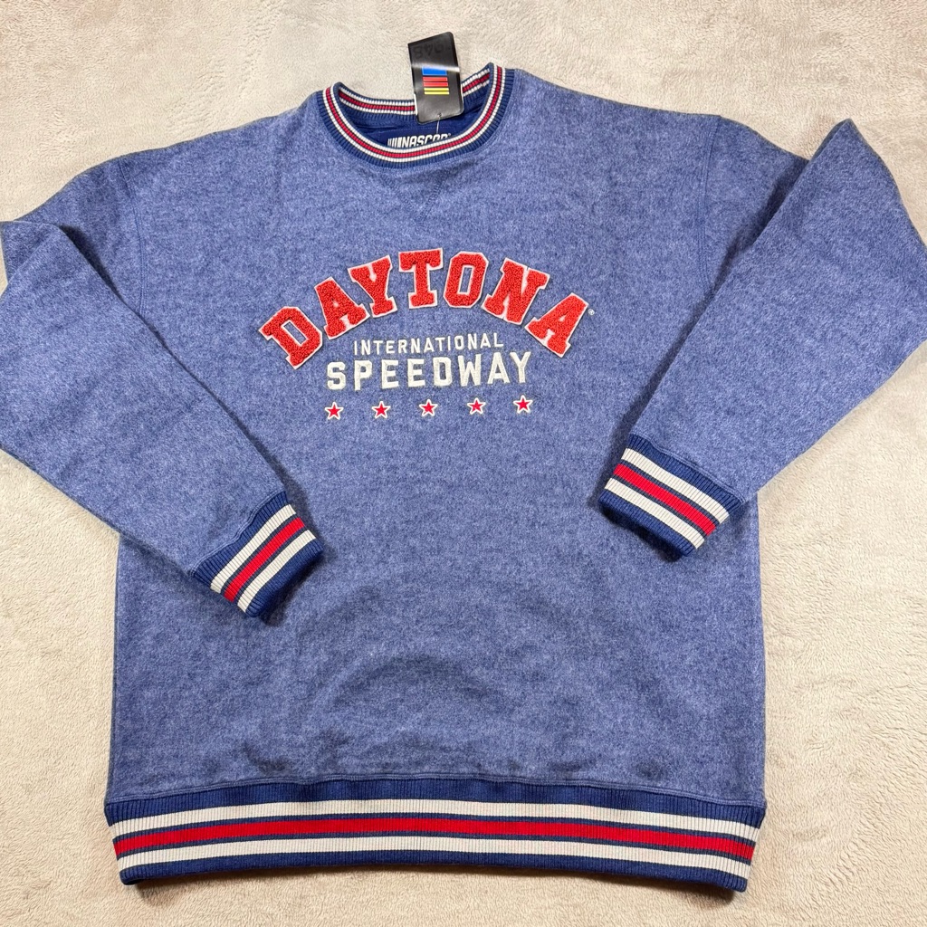 Nwt Nascar Daytona International Speedway Sweater Size Large Official